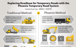 infographic, print design, pheonix mats